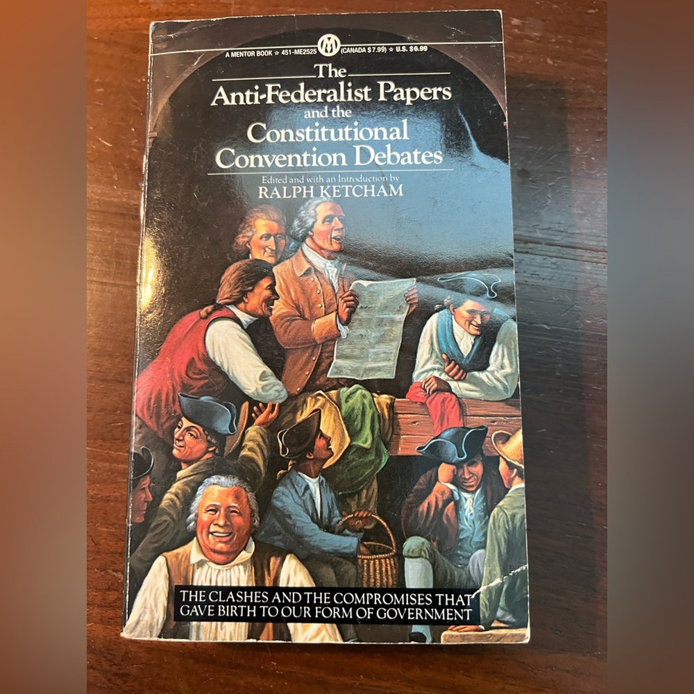 "Anti-Federalist Papers" paperback